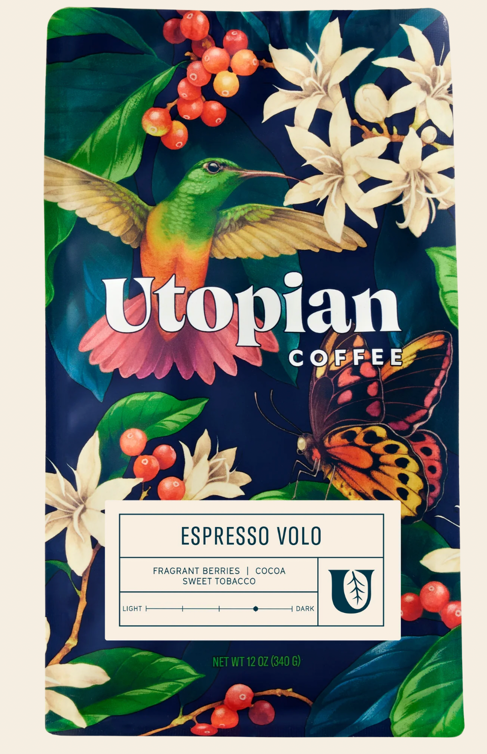 Utopian Coffee - Espresso Volo - Organic – The Iron Cactus of