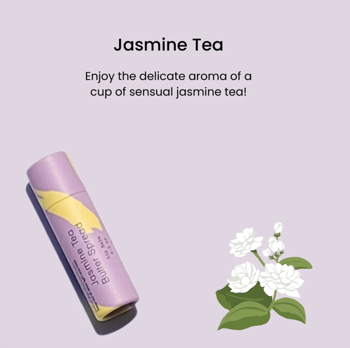 Butter Spread Lip Balm - Jasmine Tea