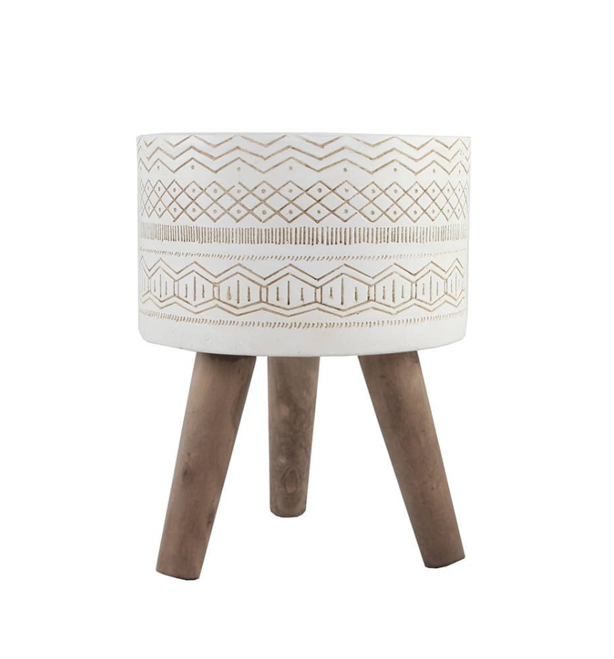 tribal planter pot 10