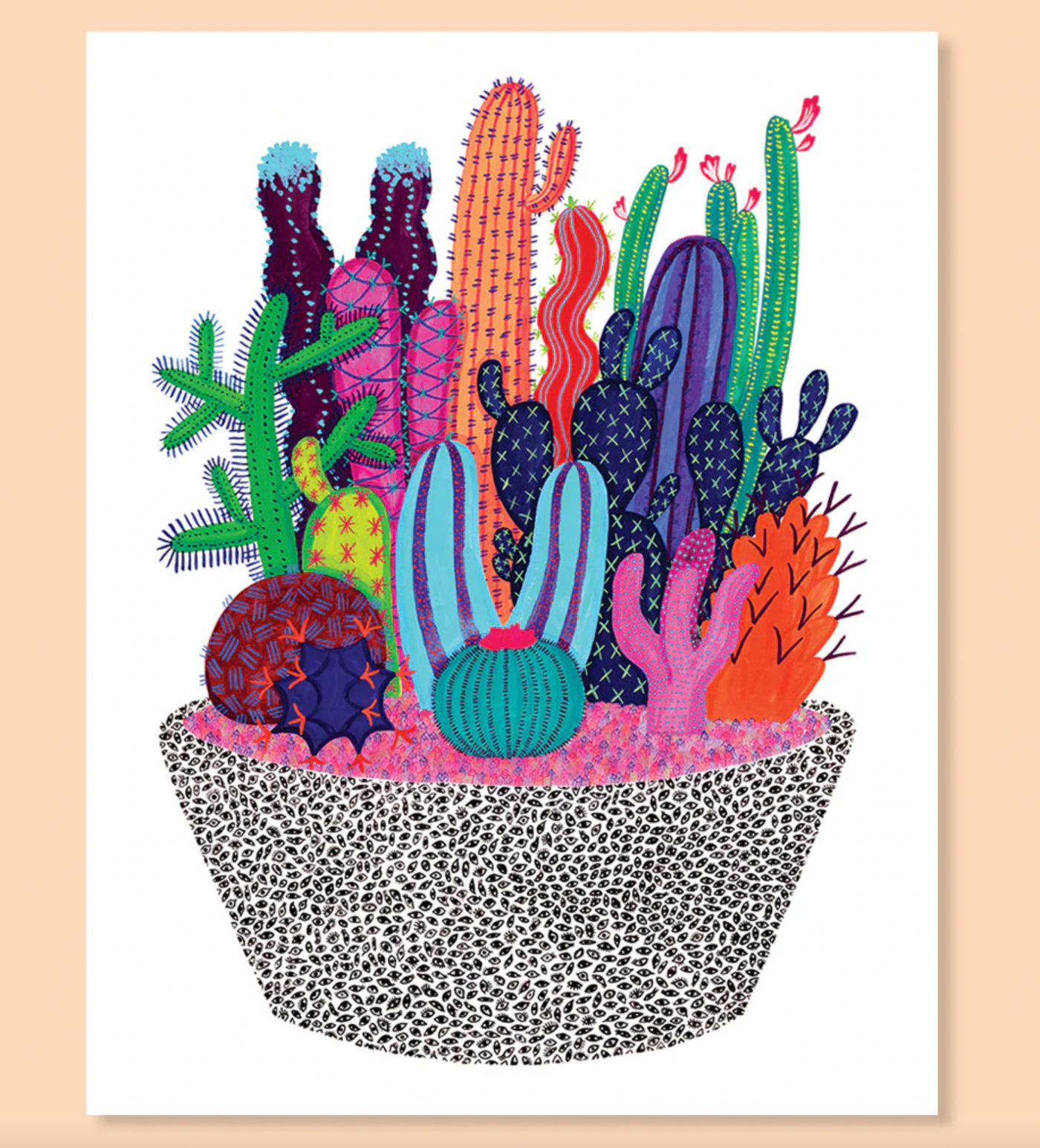 Cactus Vision 11"x14" Print