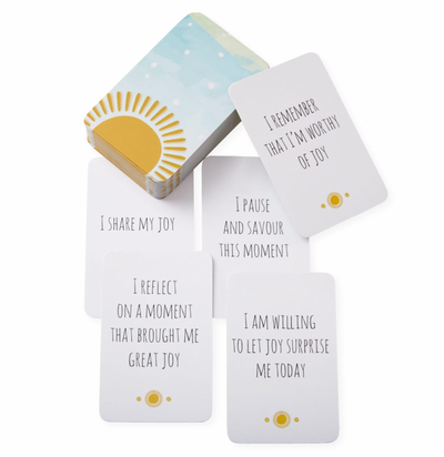 May You Find Joy – Daily Intention Card Deck - Deluxe