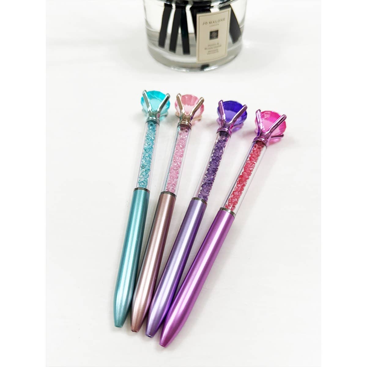 Shiny Crystal Detailed Diamond Pens