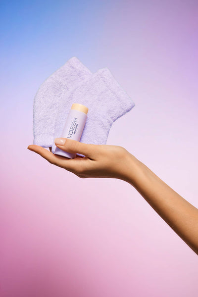 Moisturizing Heel Socks - Purple