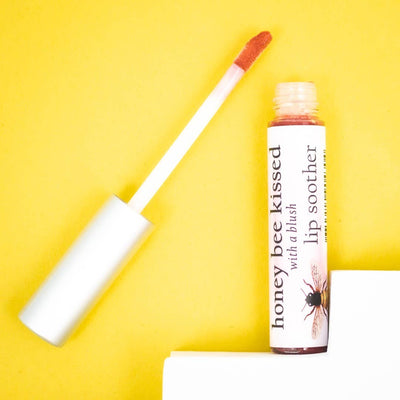 Honeybee Lip Gloss - Blush, lightly tinted. Hydrating!