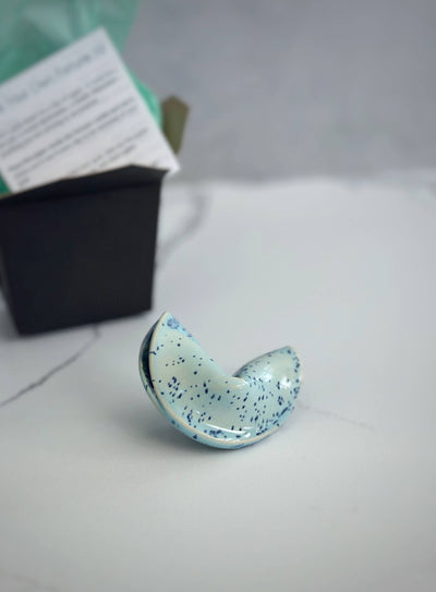 Light Blue Make Your Own Fortune Kit : Takeout Box