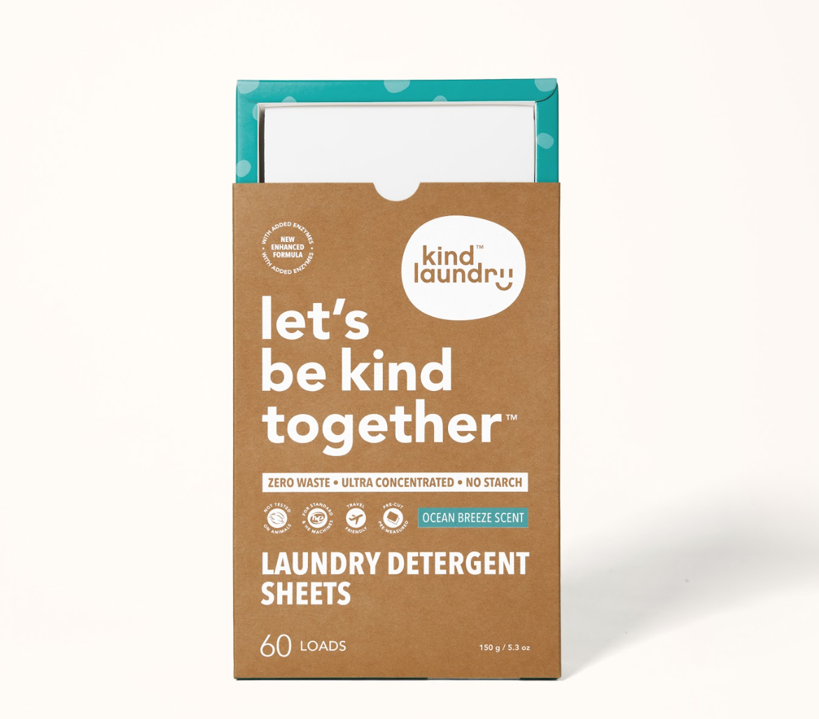 Zero Waste Laundry Detergent Sheets (Ocean Breeze)