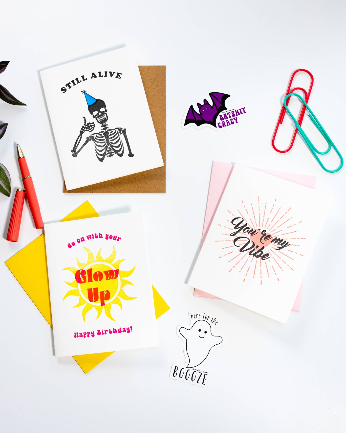 Still Alive - Letterpress Birthday Greeting Card