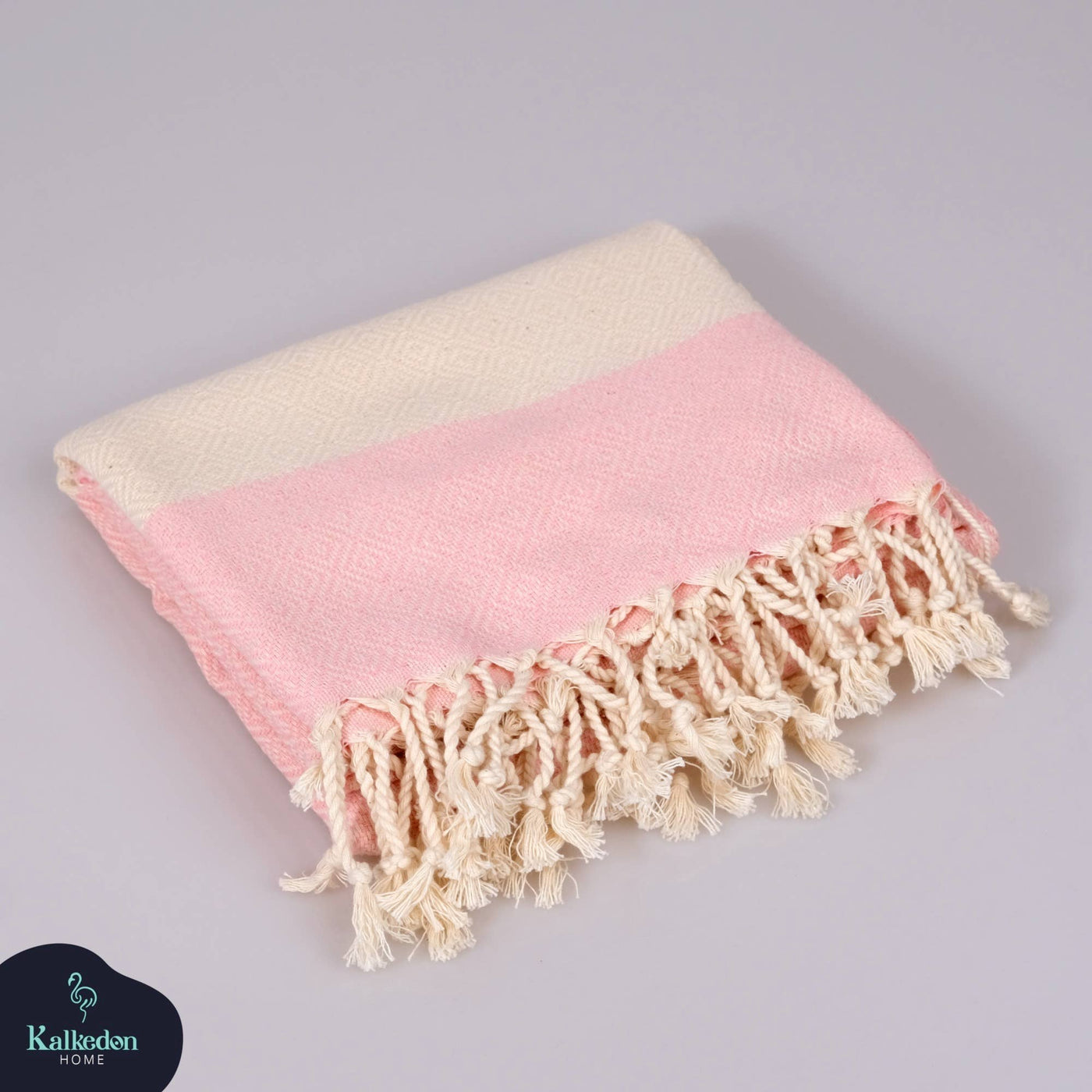 Turkish Towel | Peshtemal | Sand Resistant Beach Towel: Light Gray