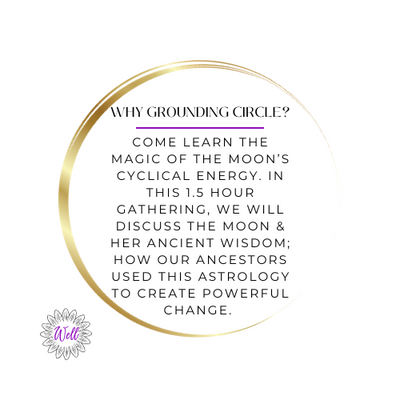 Monthly New Moon Circles! Sat, May 4th @ 4-5:30 PM