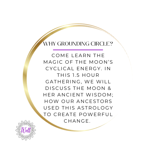 Monthly New Moon Circles! Sat, Mar 9th @ 4-5:30 PM