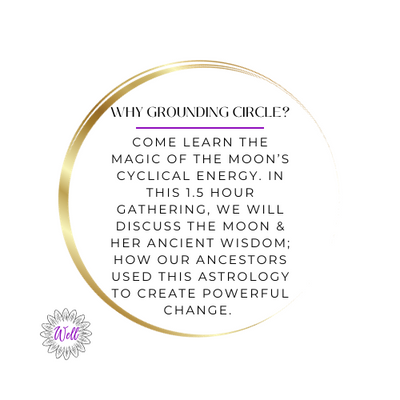 Monthly New Moon Circles! Sat, Jan 4th 3:00PM-4:30PM