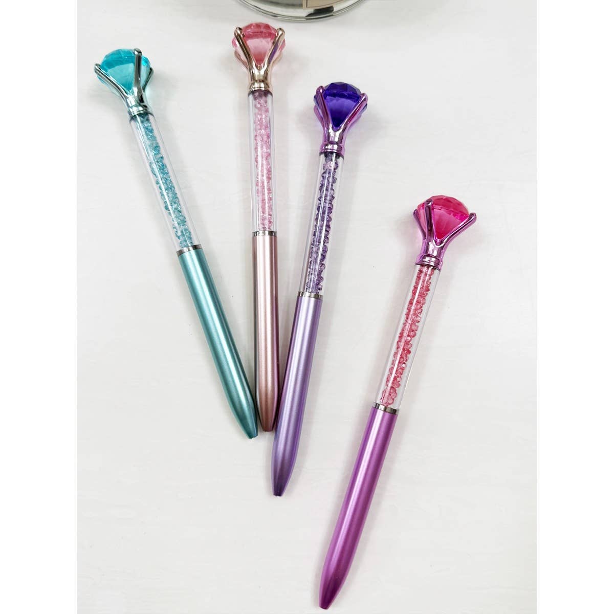 Shiny Crystal Detailed Diamond Pens