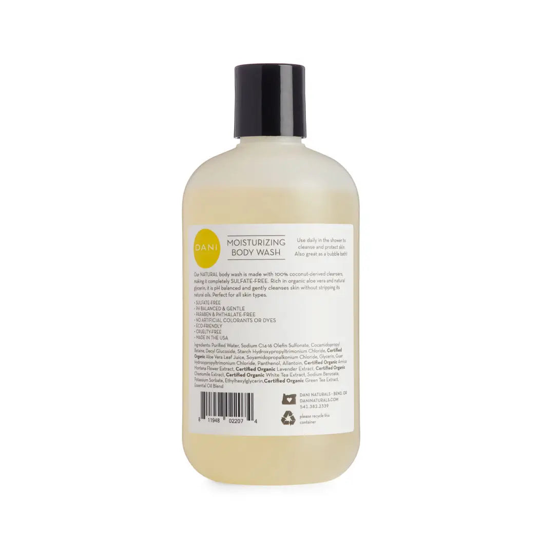 Organic Hand & Body Wash Soap - Sandalwood Vanilla