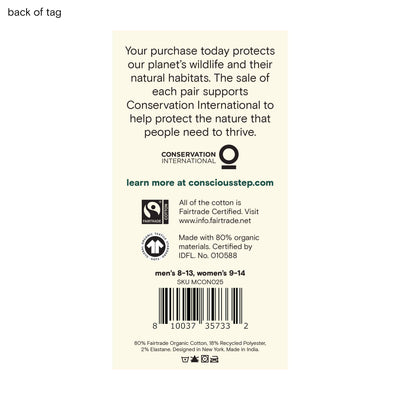 Socks that Protect Elephants (Green Elephants): Small