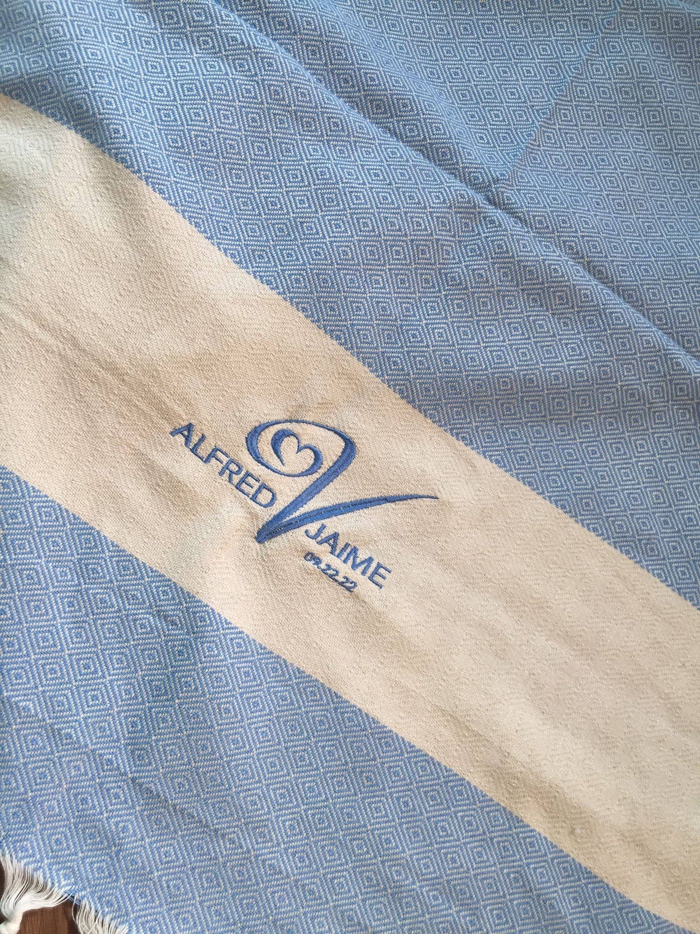 Turkish Towel | Peshtemal | Sand Resistant Beach Towel: Light Gray