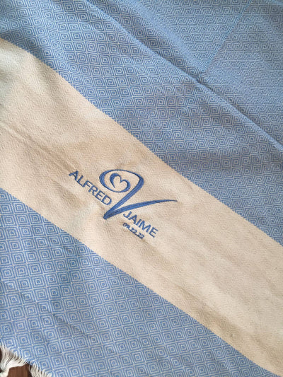 Turkish Towel | Peshtemal | Sand Resistant Beach Towel: Light Gray