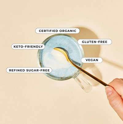 Superfood Latte Powder, Blue Lavender