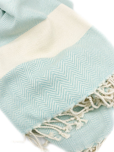 Herringbone Turkish Towel | Peshtemal: Purple