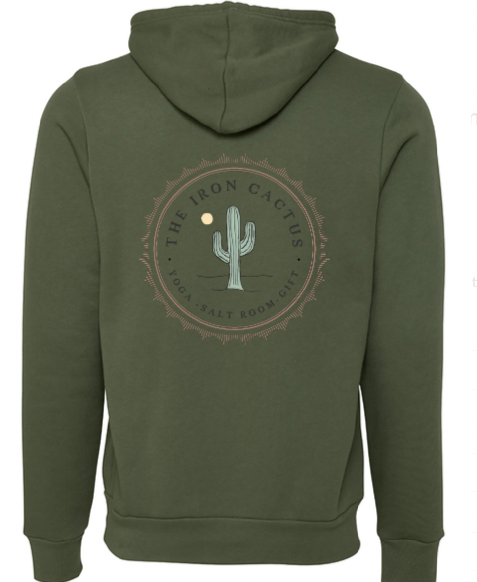 The Iron Cactus Unisex Green Sweatshirt