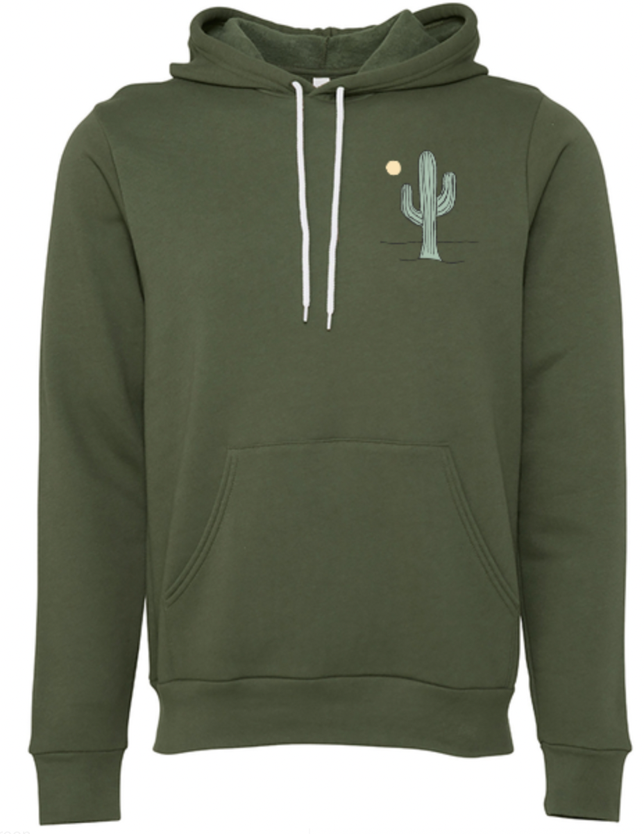 The Iron Cactus Unisex Green Sweatshirt