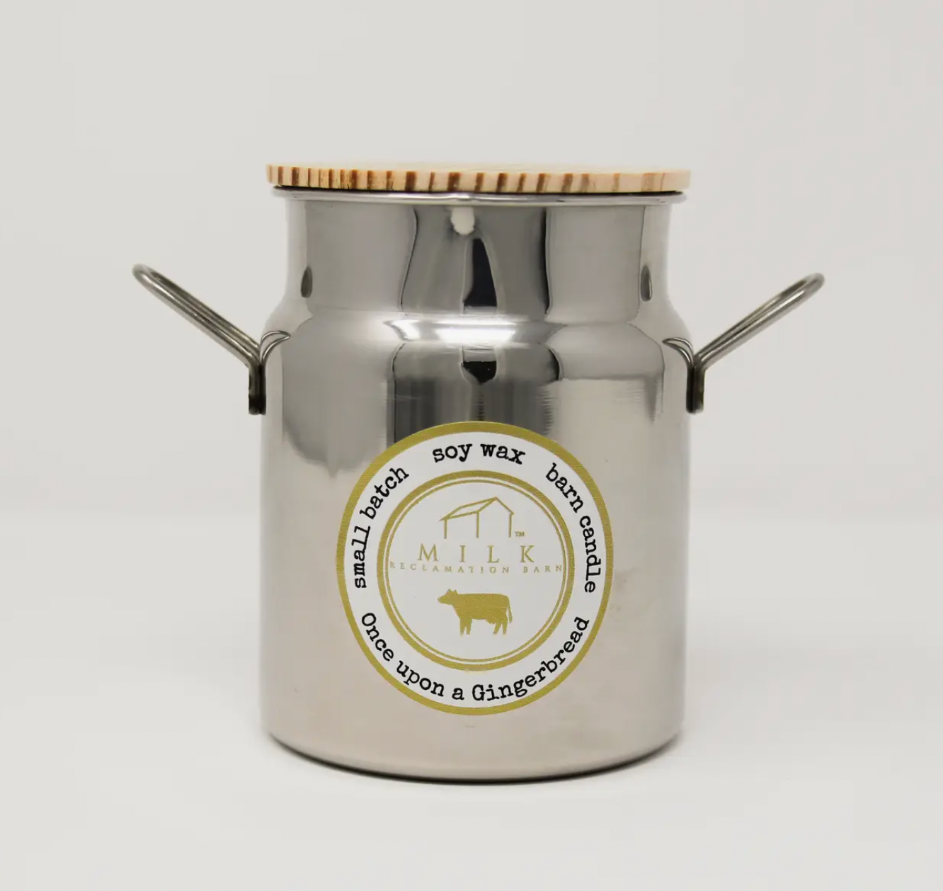 Milk Churn Once Upon a Time Gingerbread Soy Candle