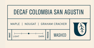 Utopian Coffee - Decaf Colombia - Organic