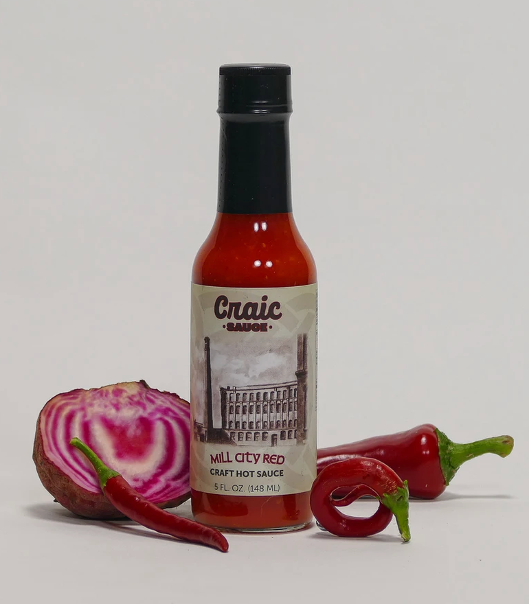 Craic Hot Sauce Mill City Red