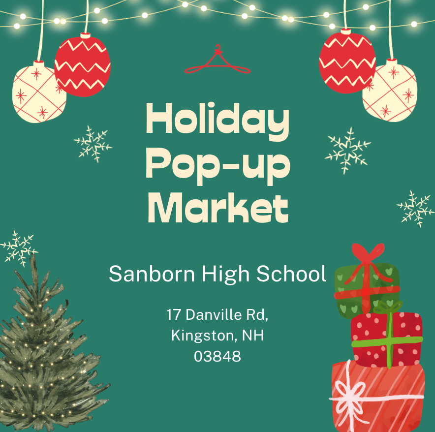 Sanborn Craft Fair in Kingston! Sat, Nov 22nd 9:00AM-3:00PM