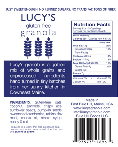 Lucy's Gluten-Free Granola