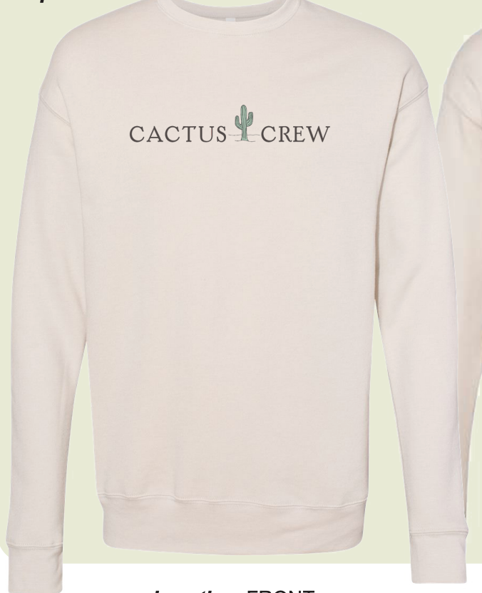 The Iron Cactus Unisex Pale-Yellow Sweatshirt