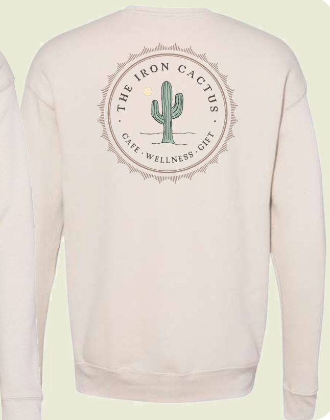 The Iron Cactus Unisex Pale-Yellow Sweatshirt