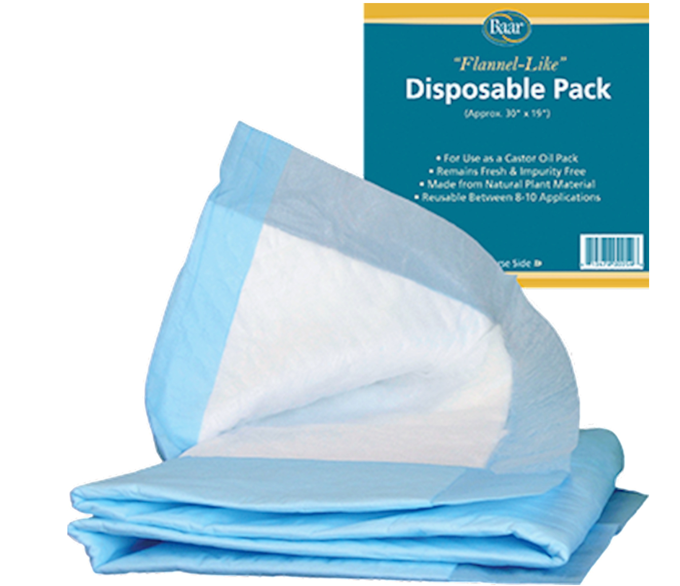 Disposable Castor Oil Pack 30"x 19"