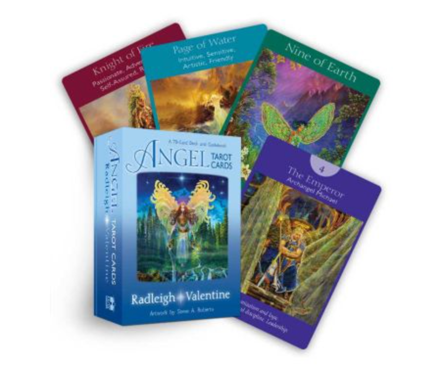 Angel Tarot Cards: A 78-Card Deck and Guidebok