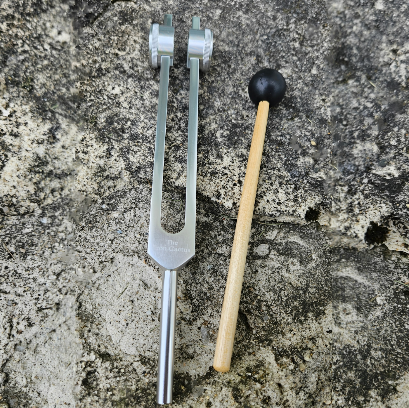 Weighted Healing Tuning Fork – 111 Hz or OM 136.1 Hz (Includes Mallet & Pouch)