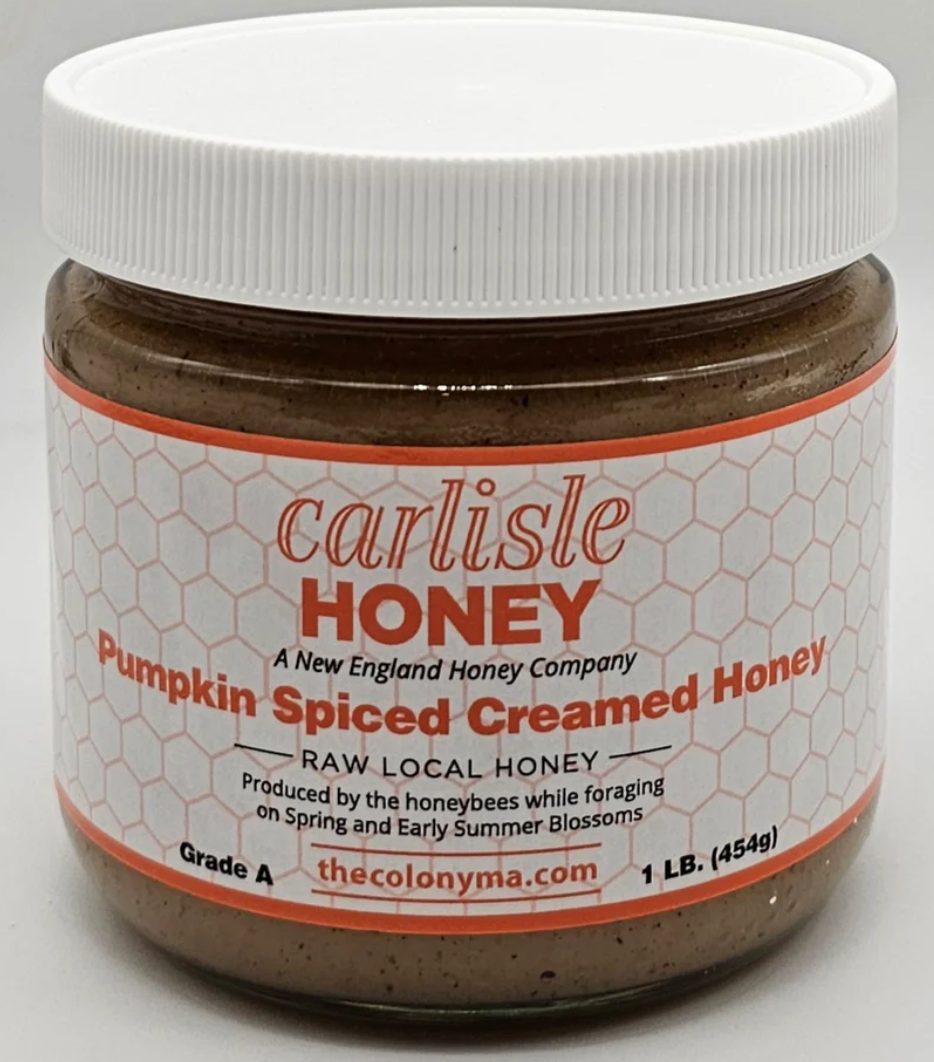 Pumpkin Spiced Creamed Honey