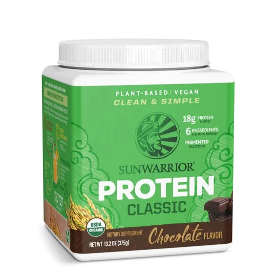 SUNWARRIOR Protein Powder - Chocolate 15 Servings