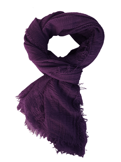 Boho Scarf - Plum