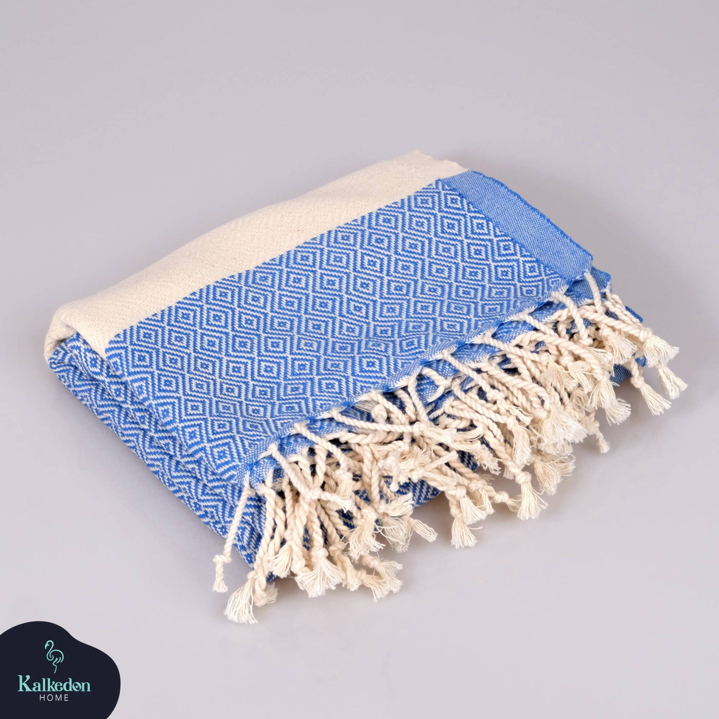 Turkish Towel | Peshtemal | Sand Resistant Beach Towel: Light Gray