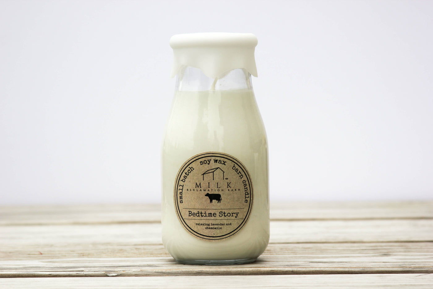 Milk Bottle Candle Bedtime Story (Lavender Chamomile)