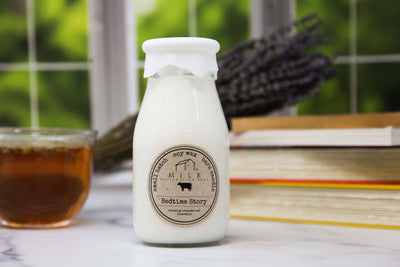 Milk Bottle Candle Bedtime Story (Lavender Chamomile)