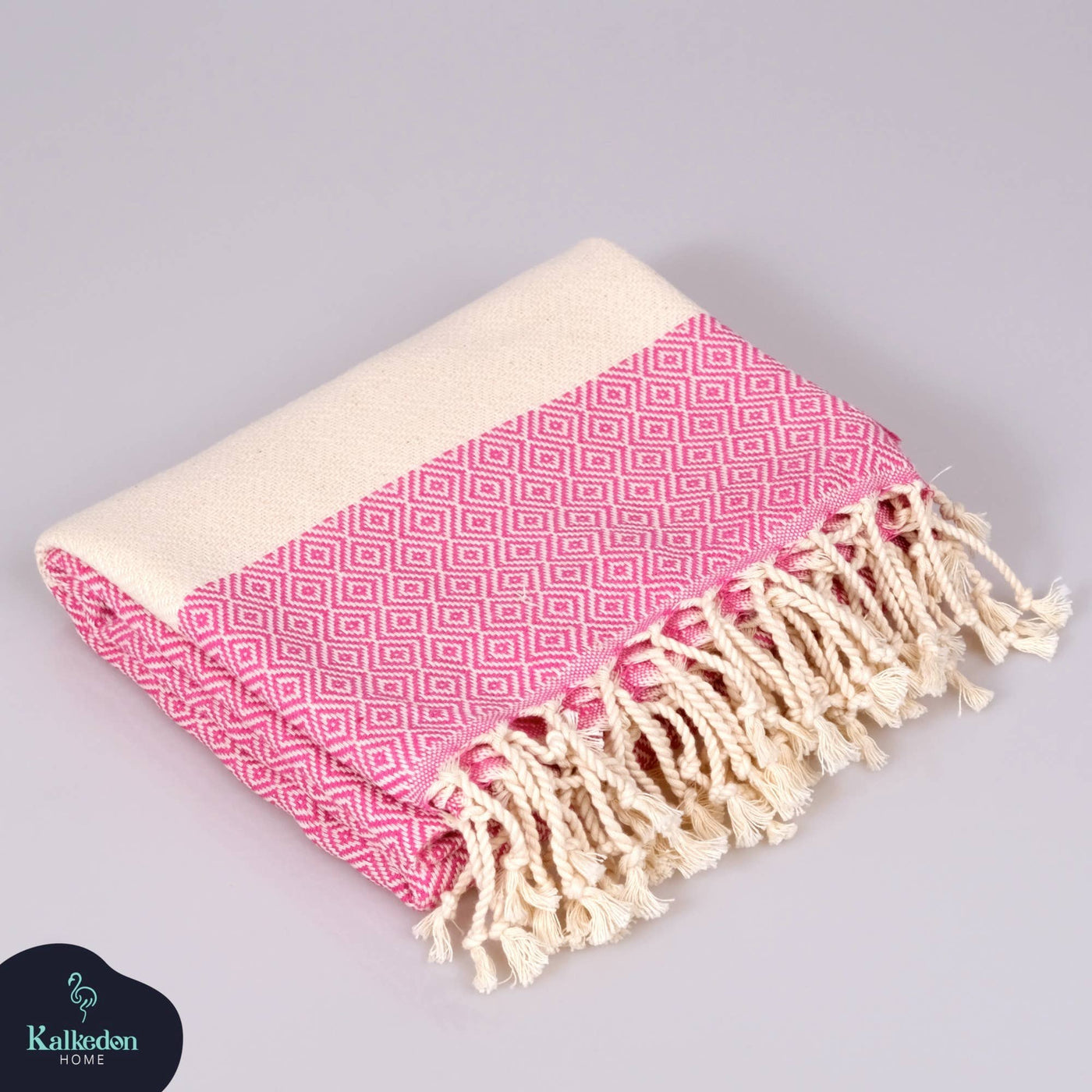 Turkish Towel | Peshtemal | Sand Resistant Beach Towel: Light Gray