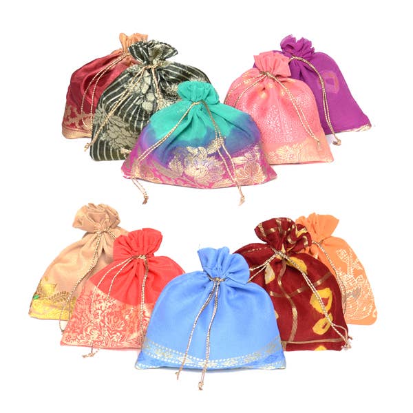 Sorpresa Eco Friendly Drawstring Gift Bags - Assorted