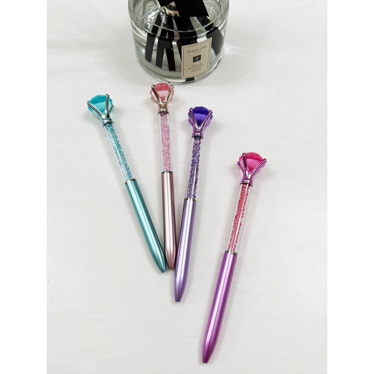 Shiny Crystal Detailed Diamond Pens
