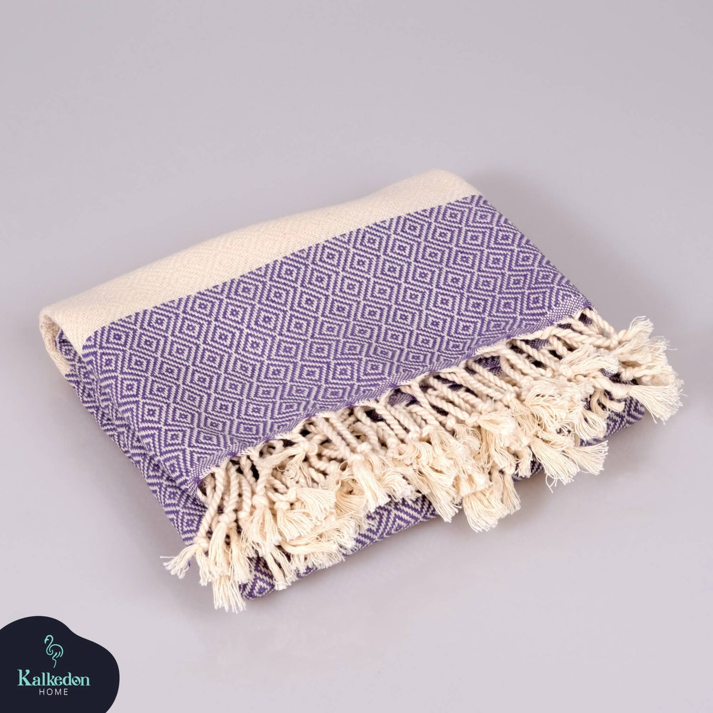 Turkish Towel | Peshtemal | Sand Resistant Beach Towel: Light Gray