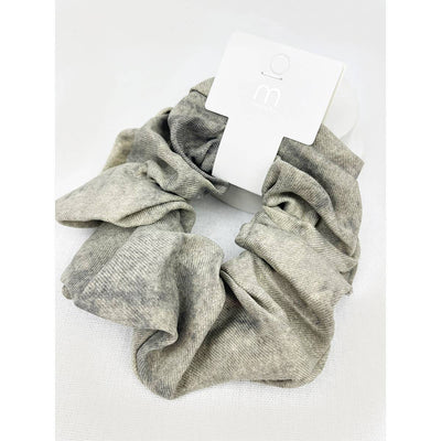 Acid Washed Pattern Large Scrunchie: MIX COLOR