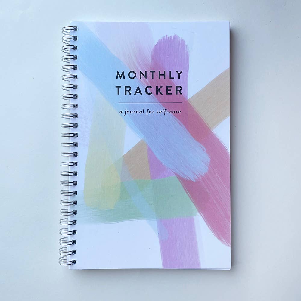 Monthly Rainbow Mood Notebook for Self Care