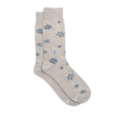 Socks that Give Water snowflake