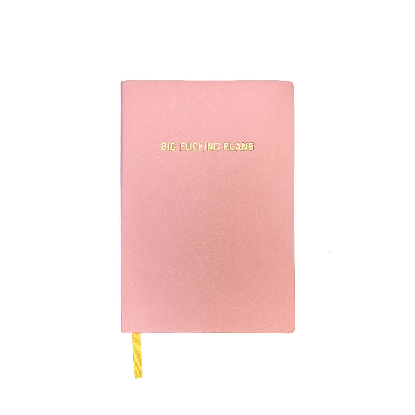 Big Fucking Plans Dotted Journal - Light Pink