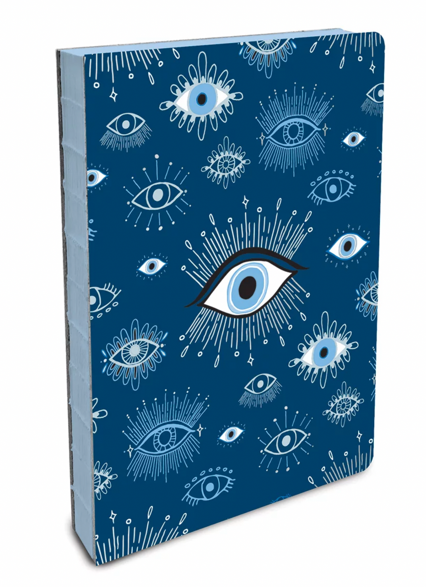 Coptic-Bound Journal Compact - Evil Eye
