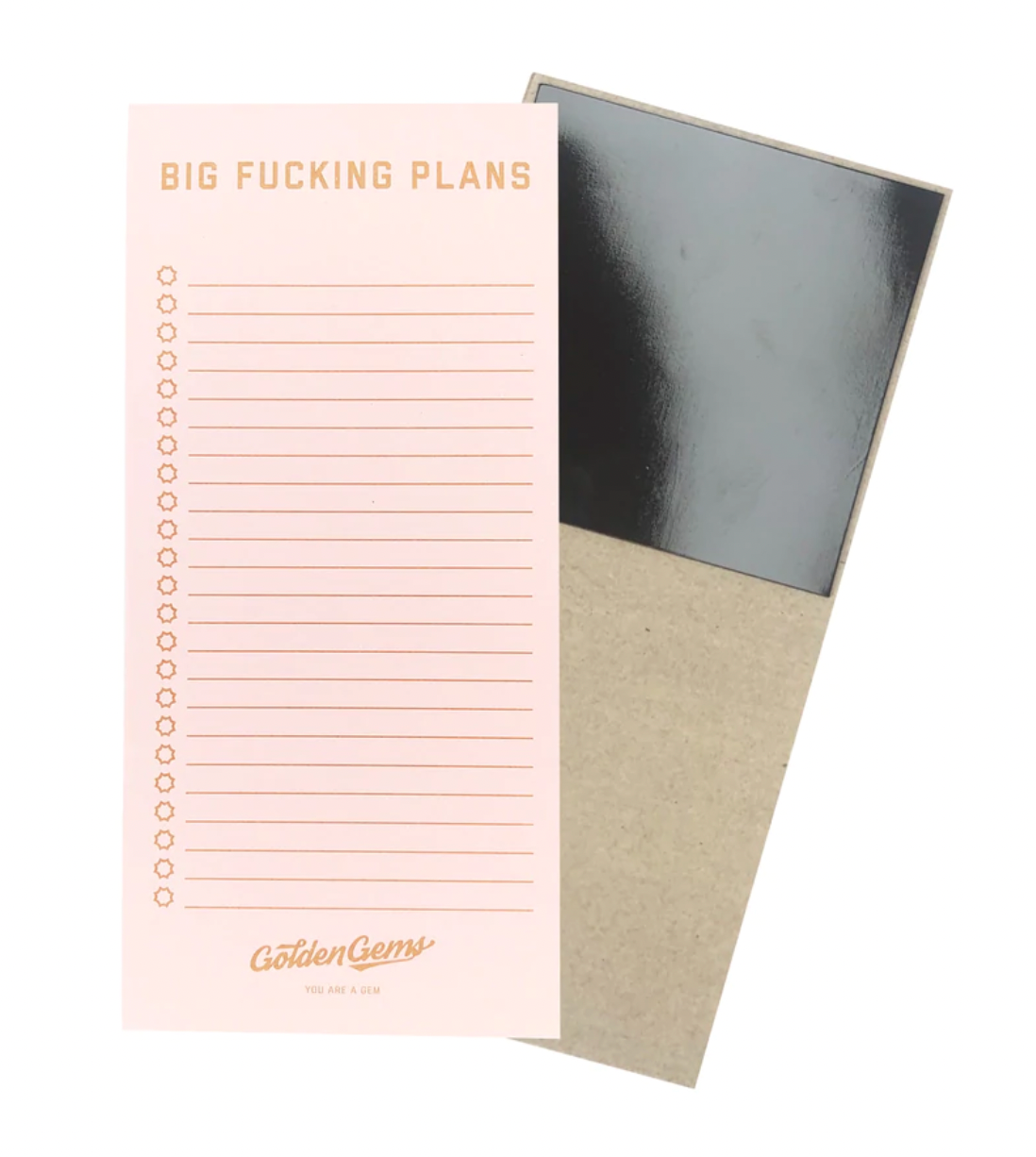 Big Fucking Plans Notepad